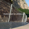 slope protection netting rockfall barrier fence wire rope net